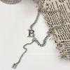 Collar con letra B de celebridades de Internet con diseño que combina con todo, estilo de moda para mujer, cadena de clavícula de nicho de lujo ligero, accesorios decorativos de estilo coreano
