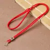 Colar com Cordão de Mantra de Seis Palavras Pingente Tecido à Mão Cordão de Pingente de Jade Pingente de Jadeíta Cordão de Pingente Unissex Cordão de Pingente