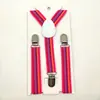 Tirantes para Niñas con Pinzas, Tirantes Rayados para Niños, Tirantes Retro para Niños, Tirantes Coloridos para Bebés