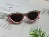 Óculos de Sol Olho de Gato Xiyin Estilo Luxo para Mulheres, Exagerados com Strass, Estilo Tendência Europeu e Americano para Homens, Proteção UV
