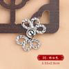 Hebilla Hanfu Botones Metálicos Cheongsam Botones Hechos en Song Hechos en Ming Hebilla Antigua Hebilla Dorada Plateada Botones de Cuello de Abrigo Antiguo