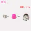 Joyería DIY Accesorios Dorados Remaches de Cabeza Alta Tipo Cubo Clavos de Cabeza Plana Materiales con Tornillos Base de Bolso DIY Tachuelas