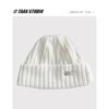 Chapéu de Tricô Pulôver Cor Sólida Estilo Preguiçoso Estilo Japonês Chapéu de Lã Moda Ins Outono e Inverno Feminino Chapéu Quente para Frio