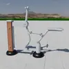 Outdoor Plastic Wood Fitness Equipment Set Idosos Esportes Comunidade Parque ao ar livre Praça Fitness Caminho Walking Machine