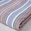 Sábana de Cama Lisa Tejida a Rayas de Colores Hecha de Tela Gruesa Tradicional, Adecuada para Uso Doméstico, Lavable a Máquina, Pieza Única