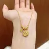 Collar de cordón de cera Ruyi Fu lock de hielo picado para mujer, nuevo diseño estilo chino, nicho 2026, nueva cadena para suéter, venta al por mayor