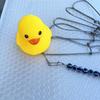 Pato Amarillo Pescado Cerradura Señuelo Pesca Cerradura Alambre de Acero Acero Inoxidable Dispositivo de Control de Peces Suministros de Pesca Pinzas de Control de Peces Hebilla para Peces Vivos