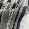 Estilo étnico elegante jacquard Shorts casaco jeans terno bolsas sapatos e chapéus tecido Denim tecido para empreender a ordem