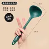 Atacado de Presente Espátula de Silicone de Grau Alimentício Conjunto de Colheres de Cozinha para Uso Doméstico Cabo Longo Resistente a Altas Temperaturas Colher de Sopa Dropshipping