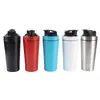 Comercio exterior para vaso agitador de una sola capa, vaso mezclador de batidos de proteína para fitness, gran capacidad, acero inoxidable, vaso de agua deportivo