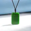 Mongolia Exterior Material Marca de Paz y Seguridad Alta Imitación Jade Hetian Material Boca Amarilla Marca Pan Qemal Jade Blanco Verde Marca Paz E18