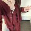 Cardigan Sexy com Acabamento em Renda e Pijama de Suspensório para Mulheres Primavera e Outono 2026 Novo Tamanho Grande Conjunto Confortável para Casa