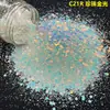 Sinfonia de Pérolas Glitter Misto em Pó para Unhas Glitter Maquiagem Glitter em Pó Lantejoula Pó Colorido Material DIY Pacote de 1g