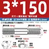 Acero Inoxidable 304 Juego Combinado de Tuerca y Tornillo de Doble Extremo Tornillo de Doble Extremo Varilla Roscada Tornillo M6M8M10M12M16Mm