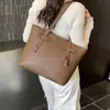 Bolsa Tote Grande de Nova Coleção 2026 Transfronteiriça, Bolsa de Ombro Elegante e Suave, Bolsa Versátil Simples de Ombro, Bolsa Feminina para o Dia a Dia