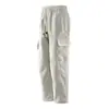 Novas Calças Cargo Masculinas de Primavera e Outono, Calças Longas Casuais Soltas Tendência Estilosas para Adolescentes, Calças Longas Multibolsos para Outdoor