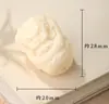 Acessórios para Escultura de Frutas em Marfim com Furo Central Acessórios para Pulseira de Contas DIY Flor de Lótus Cabeça de Leão Amendoim Desenho Animado Fruta de Marfim