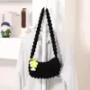 Bolsa Nube para Mujer Estilo Coreano Alto Valor Sensación de Lujo 2023 Nueva Pura Portátil de Hombro Cruzada Plegada Debajo del Brazo