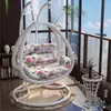 Silla Colgante Columpio de Interior Balcón Doble Ratán Mecedora Nido de Pájaro Silla Colgante Patio Exterior Ocio Uso en Casa para Adultos