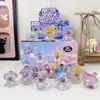 Parque de Animales Lindos de Cristal de Azúcar MINI Figura Linda Caja Ciega Muñecos de Animales Hongo Transparente Lindo Decoraciones de Moda para Escritorio