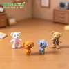 Nova Mini Boneca Micro Paisagem de Mesa DIY Acessórios de Decoração Urso de Bolso Coelho Coala Plástico Pequenos Ornamentos