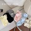 Calcetines Blancos de Cachorro para Mujer 2025 Nuevos Populares Ins de Moda Calcetines de Algodón Verano Finos Bordados Bajos Lindos Cortos