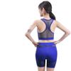 Nueva Llegada Traje Deportivo de Fitness Yoga Calado Tipo Espalda Hermosa Transpirable Absorbe el Sudor Ropa Interior Shorts Planos de Cintura Alta Mujeres