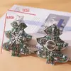 Accesorios Decorativos para Diadema Colgante de Navidad DIY Transfronterizos Caricaturas Letras Copo de Nieve Árbol de Navidad Diademas para el Cabello de Niños