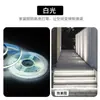 Tira de LED COB luz lineal de bajo voltaje ranura de luz empotrada autoadhesiva 24V luz lineal de techo de sala de estar sin luz principal