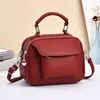 Nova Moda Versátil Pequena Bolsa Quadrada para Mulheres 2026, Bolsa de Mão para o Dia a Dia com Toque de Luxo, Elegante Bolsa de Ombro e Transversal