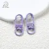 Fivela de Porta Colorida Banhada a UV Fivela de Mola Fivela de Três Pontos Corrente de Celular Pingente de Chaveiro Acessórios para Joias DIY Presente de Formatura