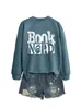Nerd de Libros Amazon Ebay Estación Independiente Moda Elegante Casual Nueva Sudadera Camiseta Básica para Mujer Otoño e Invierno