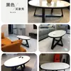 Mesa redonda de hierro forjado para monje Pei patas de mesa de jardín soporte para patas de mesa mesa de café de balcón mesa de café de ocio patas de mesa de negociación marco de hierro