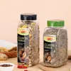Caja de Condimentos Sal Glutamato Monosódico Frasco de Comino Tapa Doble Flip Mascotas