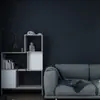 Papel pintado de color liso no tejido moderno y simple estilo nórdico para dormitorio sala de estar azul claro beige seda liso