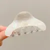 Pinza para el Cabello Estilo Nuevo 2026, Pasador Exquisito y de Alta Gama para Peinados Recogidos en la Parte Trasera de la Cabeza, Pinza de Tiburón Grande para Cabello Grueso