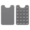 Adequado para porta-cartões de banco para celular porta-cartões porta-cartões portátil multifuncional porta-cartões de silicone suporte com ventosa para celular