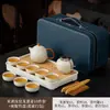 A Caixa de Presente Ru Yao Travel Kung Fu Tea Set é um presente para clientes, pais e idosos, e uma lembrança para eventos de negócios.