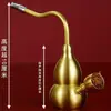 Hookah de Cobre Puro Filtro de Agua de Doble Propósito Bolsa de Hookah de Latón Pipa de Hookah Metálica para Hombres Hecho a Mano