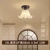 Lámpara de araña de estilo americano-francés para sala de estar, creativa, de celebridad de internet, flor de lirio del valle, iluminación campestre retro, comedor medieval, dormitorio