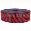 Red Liwei Jacquard Raya de Cebra Raya de Leopardo Cinta de Poliéster Correa para el Hombro Bolso Ropa Ropa En Stock