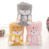 Vendas Diretas da Fábrica Manta de Ar Condicionado de Flannel Dobrável de Desenho Animado Fofo de Hamster Manta para Soneca de Estudante Presente de Feriado