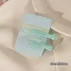Pinzas de pelo florales de colores estilo coreano, pinzas elegantes y exquisitas para flequillo lateral, pasadores de lazo lindos para niñas