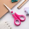 Papelaria para Estudantes Tesouras de Escritório de Aço Inoxidável Tesouras Artesanais DIY Ferramentas Domésticas para Cortar Papel Conjunto de Tesouras Artísticas Desenho Animado