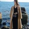 Modelo Aprimorado, Por Favor, Veja o Casaco de Lã Vermelho Siciliano Real para Noivas de Comprimento Médio Outono e Inverno antes de Fazer o Pedido