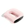 Dispositivo de Pistola de Fascia con Compresa Caliente, Masajeador Fitness de Doble Anillo, Anillo de Fascia Recargable para Quemar Grasa, Anillo de Yoga Vibratorio Mini