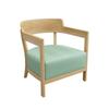 Silla de comedor de madera maciza comercial para comedor, té con leche, hotel, negociación, cafetería occidental, silla de ratán de roble y fresno para ocio.