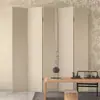 Biombo tipo cortina para sala de estar, comedor, dormitorio, entrada de casa, plegable y móvil, biombo plegable vintage