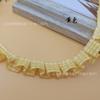 En Stock 1.5cm Cuadros Plisados Marco Accesorios para Borde de Delantal de Manualidades DIY Encaje Fruncido Encaje con Descuento