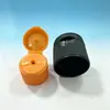 24 tampas Kao: tampa de borboleta fosca com rosca superior, tampa flip-top fosca listrada para shampoo, tampa de frasco dispensador japonesa, tampa de plástico